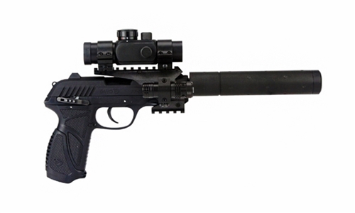 Hyperli Gamo Pt 85 Tactical Air Pistol 4 5mm With Red Dot Laser Light For R3199