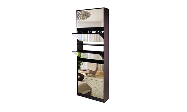 Hyperli Stackable Mirror Shoe Cabinet For R1999 Incl Delivery