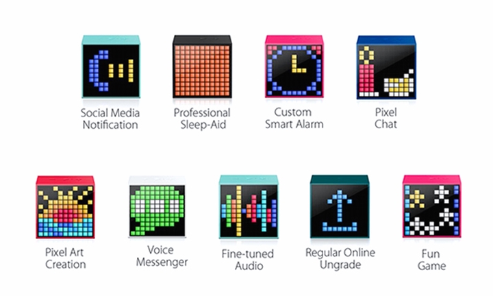divoom timebox pixel speaker