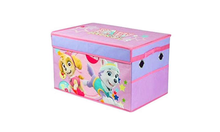 paw patrol fabric toy box