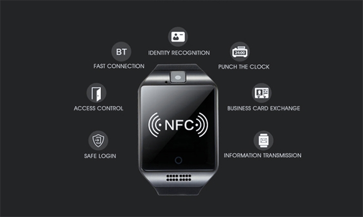 nfc smart watch q18