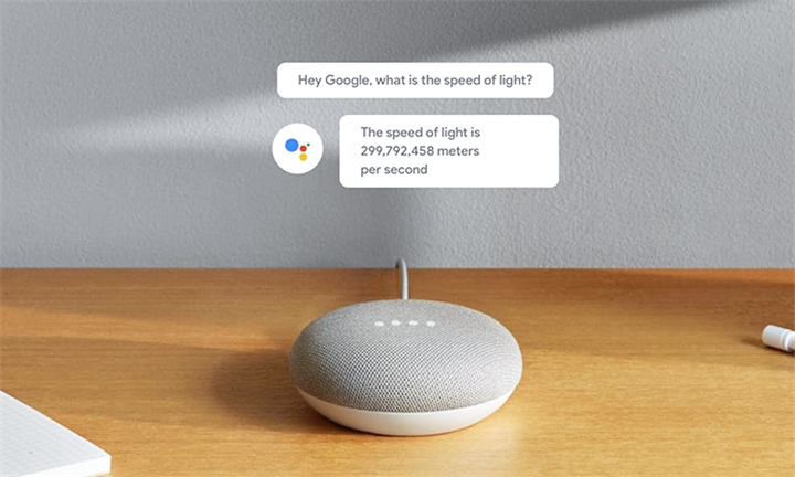 google home mini smart assistant speaker