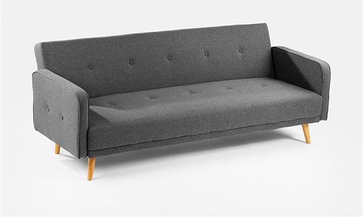 Hyperli Lorenzo 3 Seater Sleeper Couch Grey For R4999 Incl