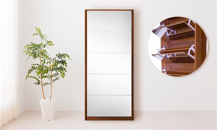 Hyperli 5 Door Mirror Shoe Storage Cabinet From R1299