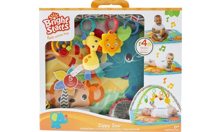 Hyperli Bright Starts Zippy Zoo Activity Gym For R549