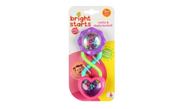 bright starts barbell rattle