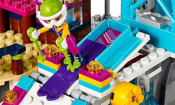 lego friends ski resort lift