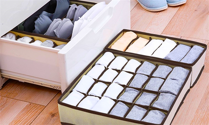 Hyperli Underwear Drawer Organizer Set Of 4 For R269