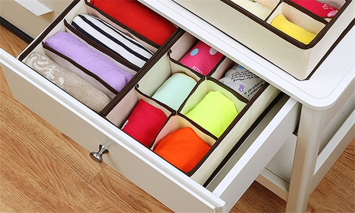 Hyperli Underwear Drawer Organizer Set Of 4 For R269
