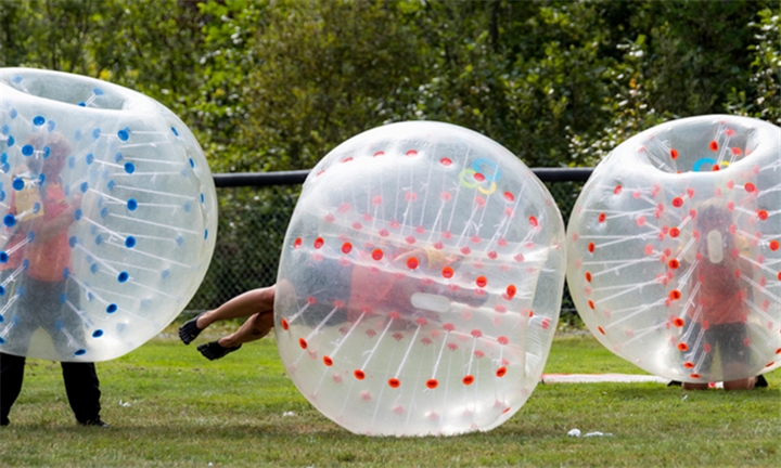 bubble soccer arena