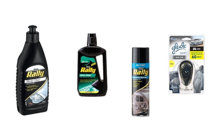 rally car care products