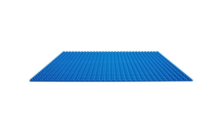 lego classic blue baseplate 10714